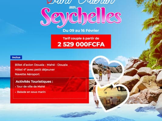 jour 1 - Départ pour les Seychelles