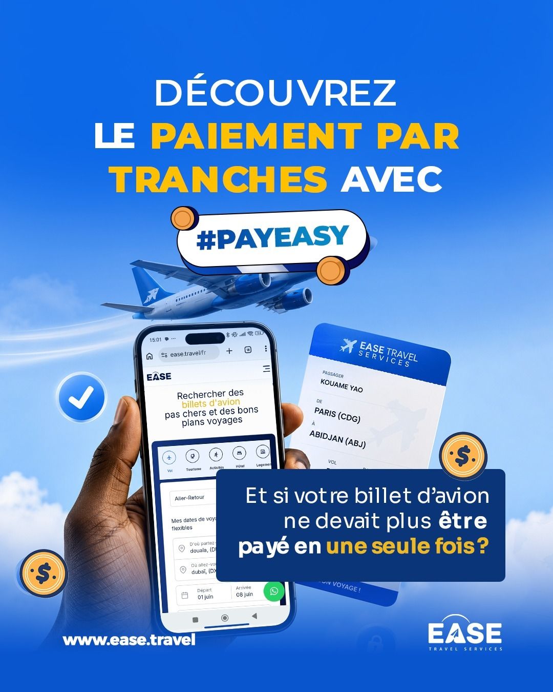Comment payer son billet d'avion en plusieurs fois depuis l'Afrique ?