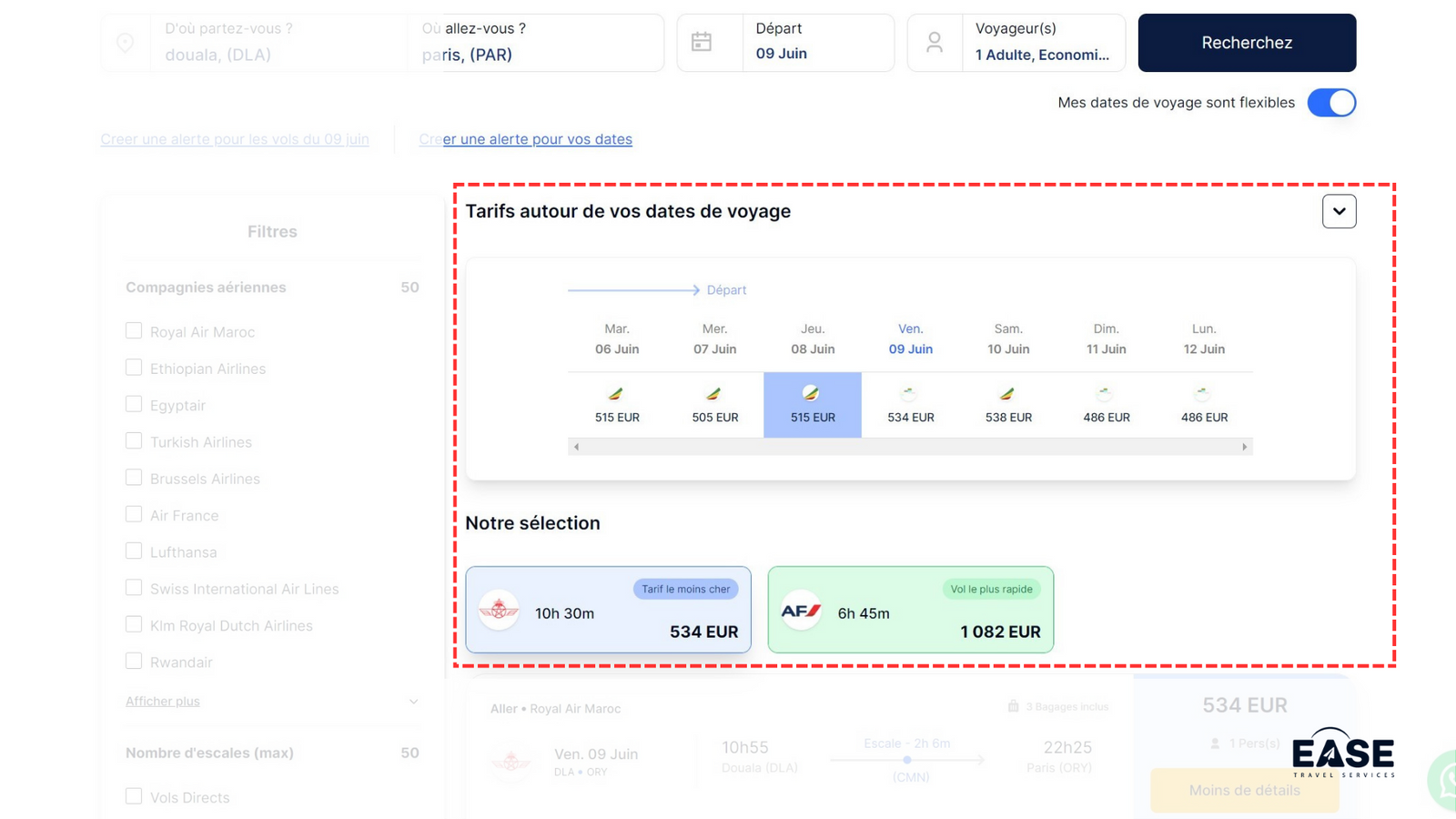 Ease Flight : la plateforme de comparateur de billets d’avion qui ...